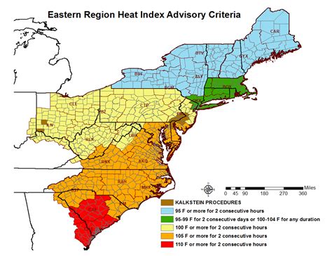 nws heat advisory criteria